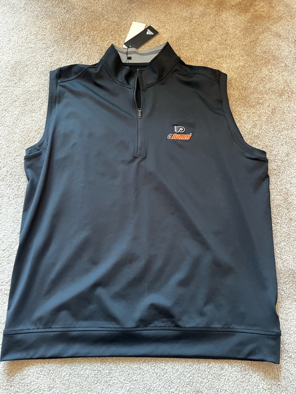 adidas Black Athletic Pullover Top - Picture 3 of 11